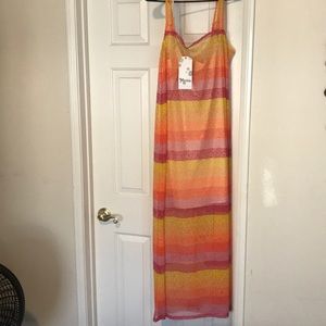NWT unique texture show me your mumu maxi